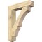 Ekena Millwork Balboa Craftsman Rough Sawn Bracket w/ Offset Brace, Douglas Fir, 8"W x 36"D x 44"H BKT0806X36X44BOA04RDF - alternate 1